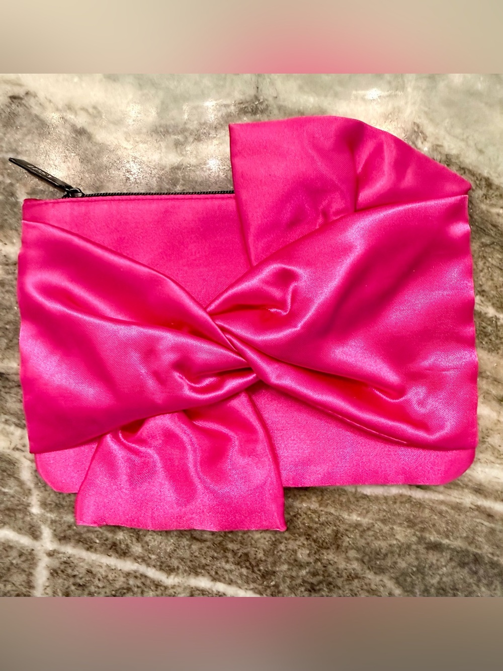 Ipsy Glam Bag~June 2026~Bag ONLY~Hot Pink~Bow~Marilyn Monroe 100th birthday~NEW